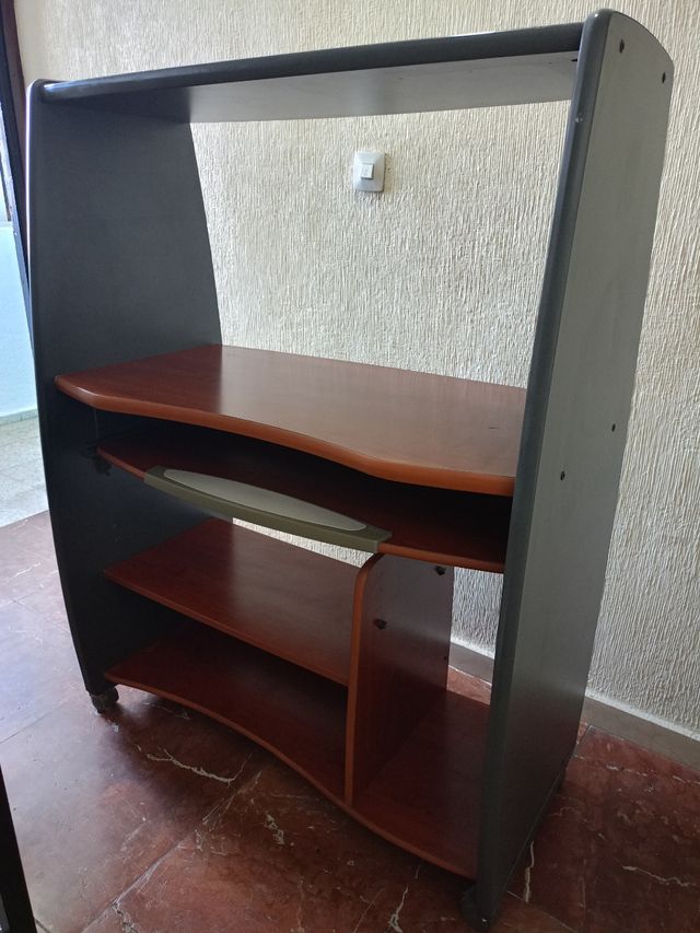 Mesa ordenador ruedas ACTIV 129x50x95