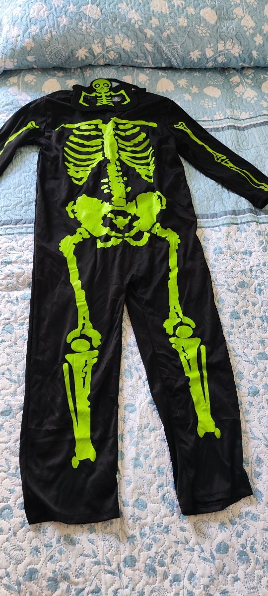 Disfraz Halloween esqueleto 4 6 años