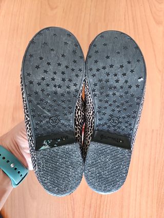 Manoletinas Garvalin Talla 32 leopardo