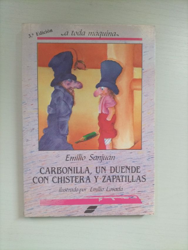 Carbonilla, un duene con chistera y zapatillas