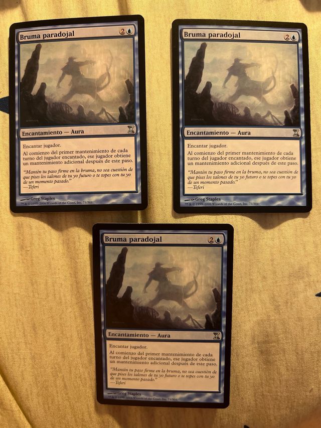MTG -  3 x Bruma Paradojal