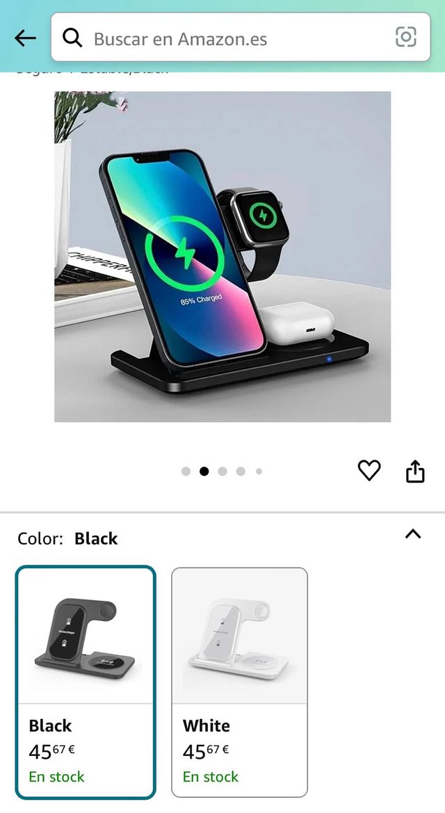 A estrenar! Cargador Inalámbrico 3 en 1