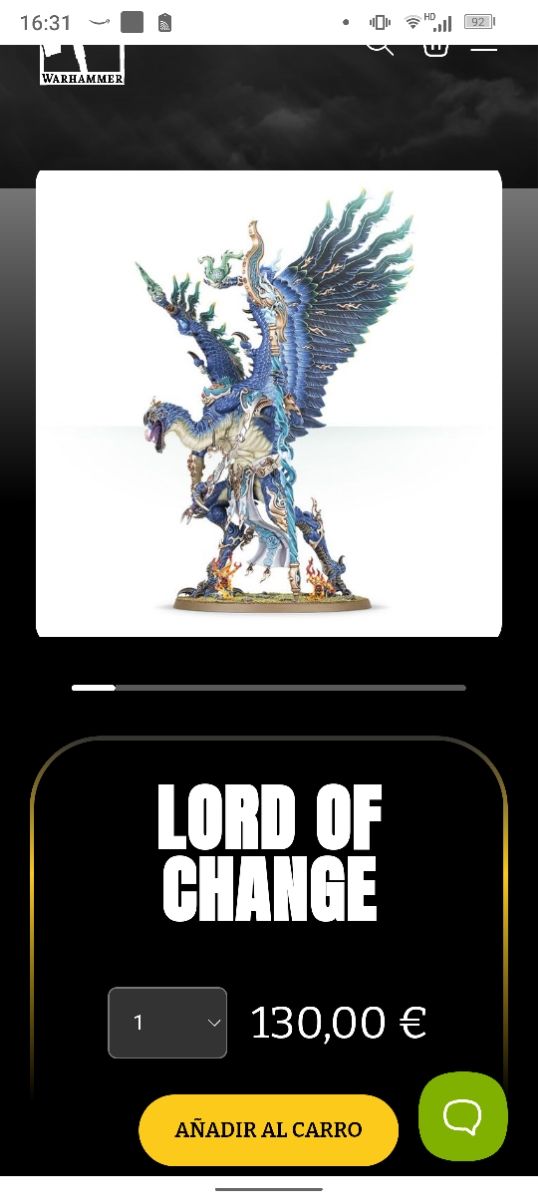 lord of change sellado