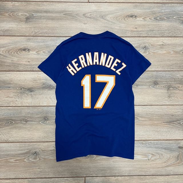 New York Mets Baseball Tee “Hernandez 17” Graphic