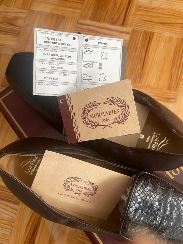 Zapatos Kurapies. lukflex confort ortopedicos