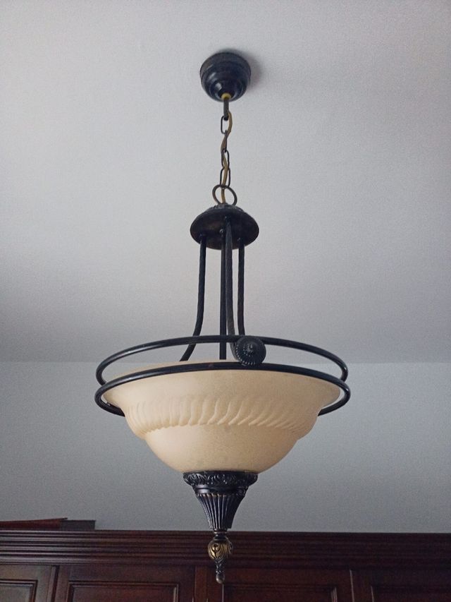 Lampara dormitorio techo