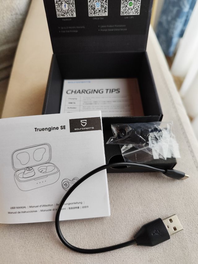 Cuffiette bluetooth Soundpeats Truengine SE