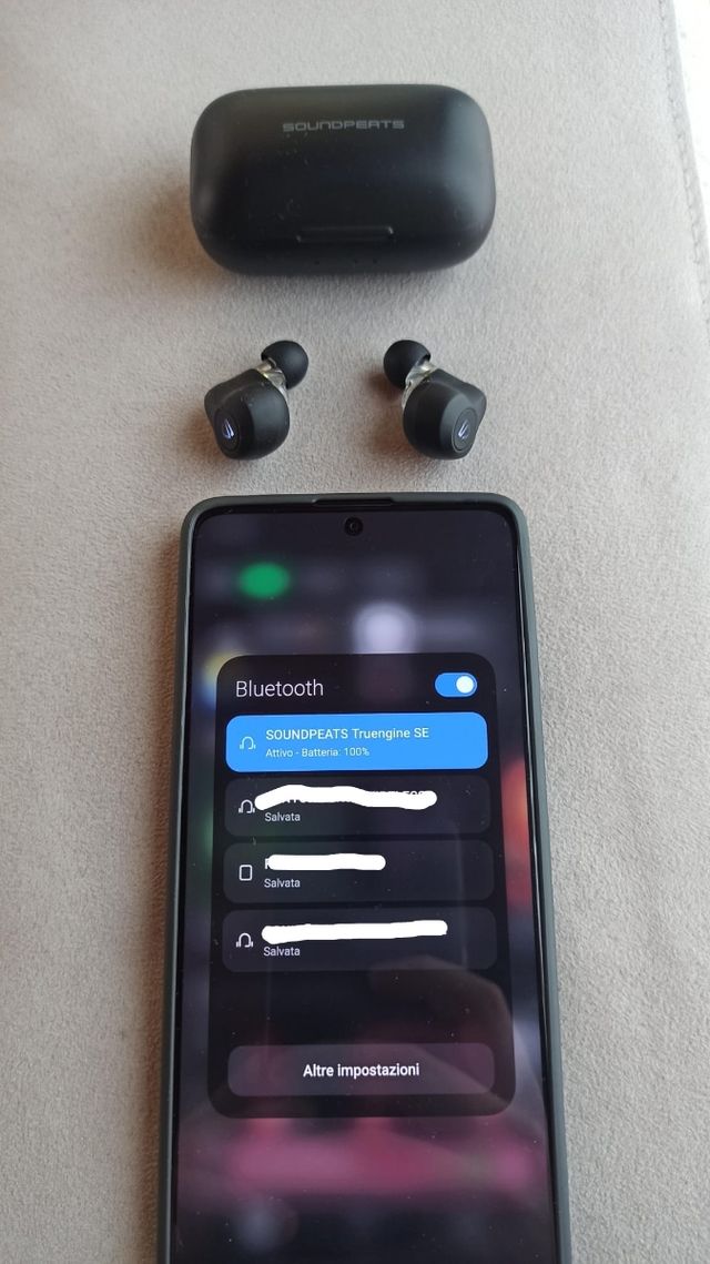 Cuffiette bluetooth Soundpeats Truengine SE