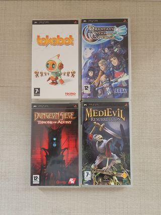 Videojuegos Psp (Pal España)