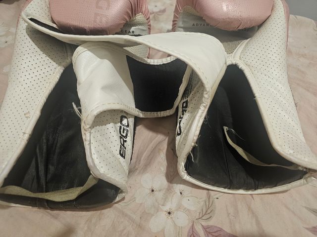 Guantes rosas boxeo