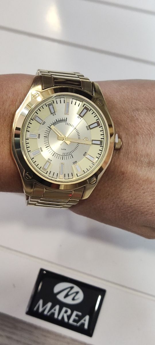 Reloj acero inoxidable hombre