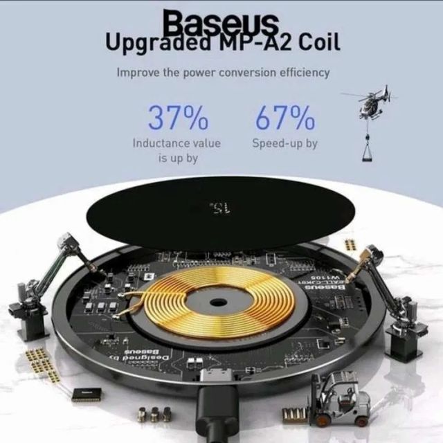 Baseus Wireless Charger 15W universal Qi