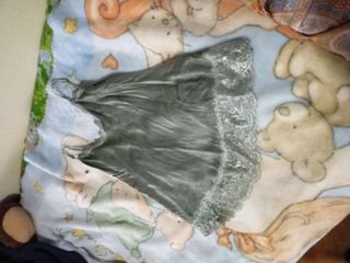 Camiseta lencera verde talla única