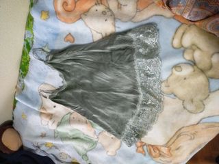 Camiseta lencera verde talla única