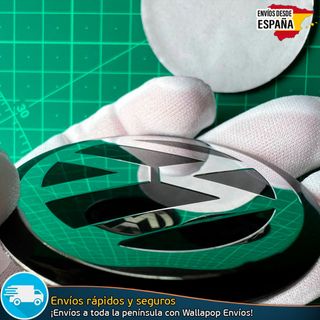 X4 Emblemas Volkswagen 56mm Pegatinas Tapacubos