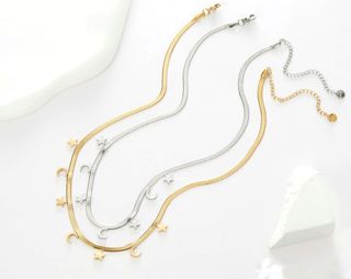 Joyas acero + caja personalizada para regalo BF.