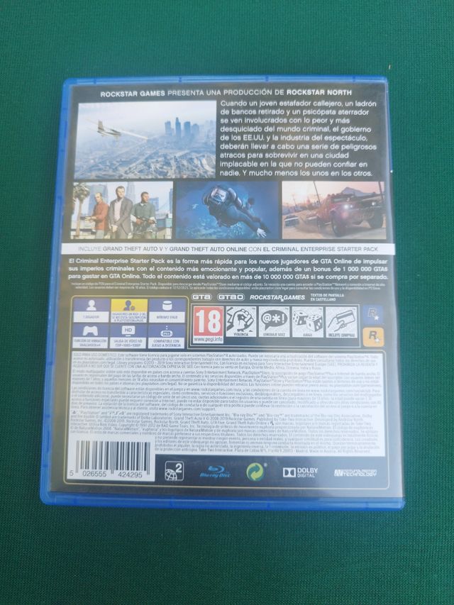 Grand theft auto V PS4