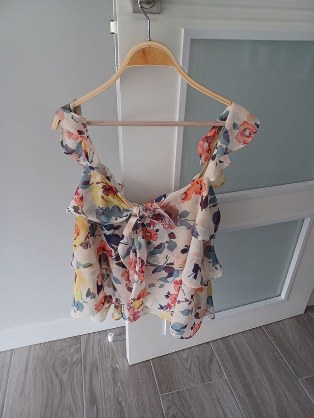 Camiseta tirantes talla M mujer