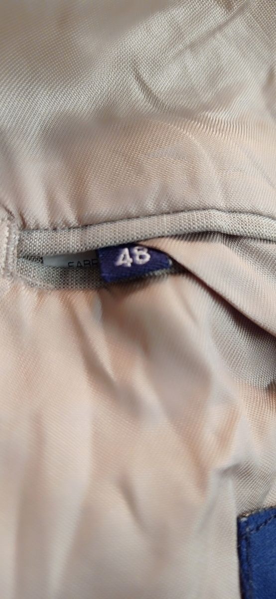 Chaqueta Americana Beige NUEVA T.48-M