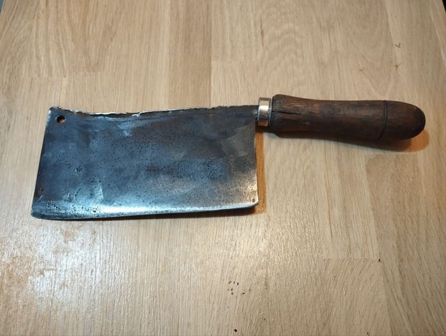 Hacha o macheta Vintage estilo carnicero