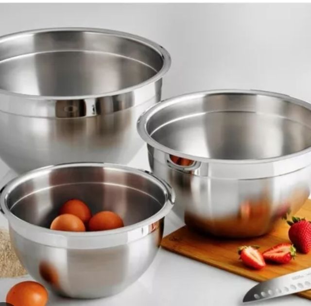 6 fuentes acero inoxidable 