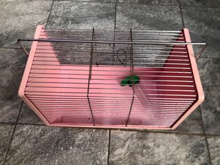 Gabbia per criceti  rosa