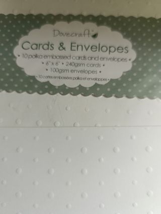 Tarjetas y sobres 