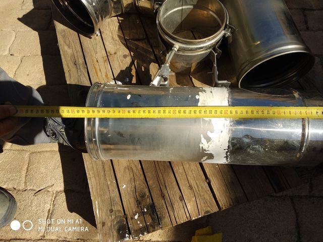 Vendo tubos para caldera calefacción