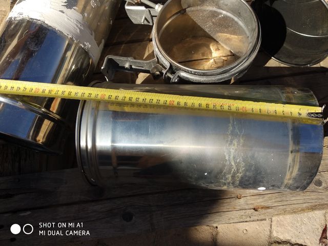 Vendo tubos para caldera calefacción