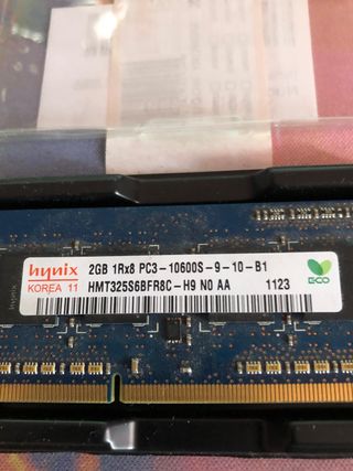 RAM HYNIX 2GB 1RX8 PC3-10600S-9-109B1