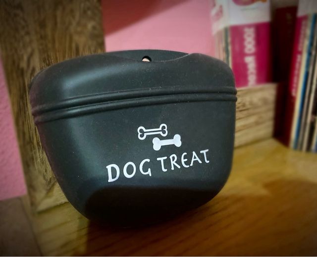 Dispensador de premios para perros.