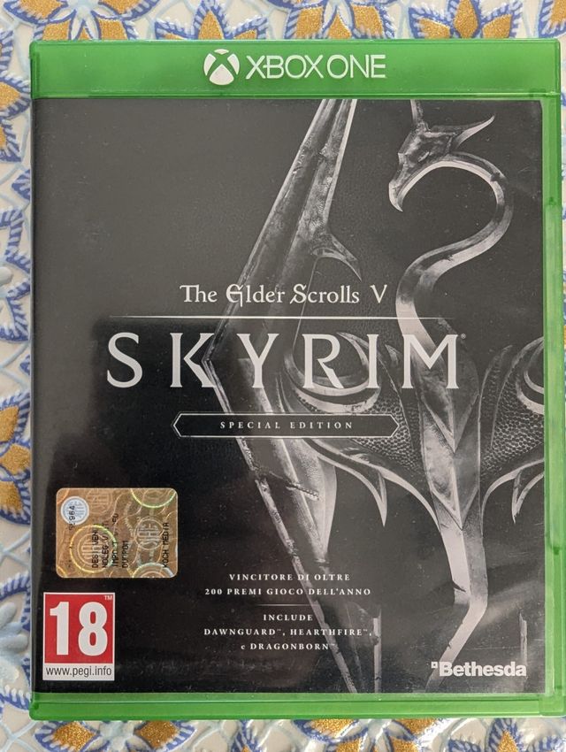 The Elder Scrolls V Skyrim Xbox One Cover