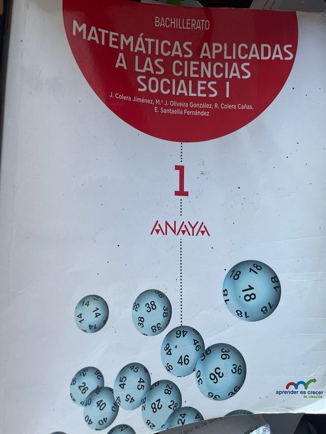 Matematicas aplicadas a las ciencias sociale