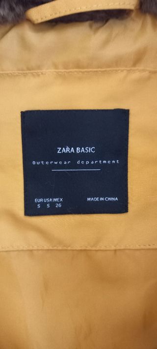 Cazadora de zara