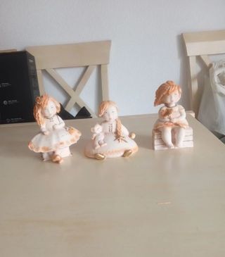 Lote 3 figuras italianas 