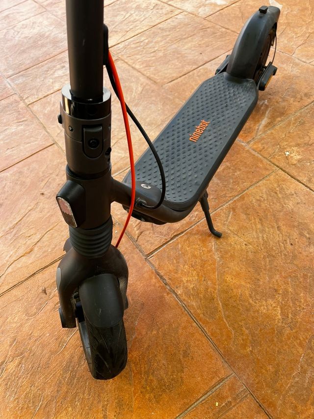 Patinete eléctrico en garantía