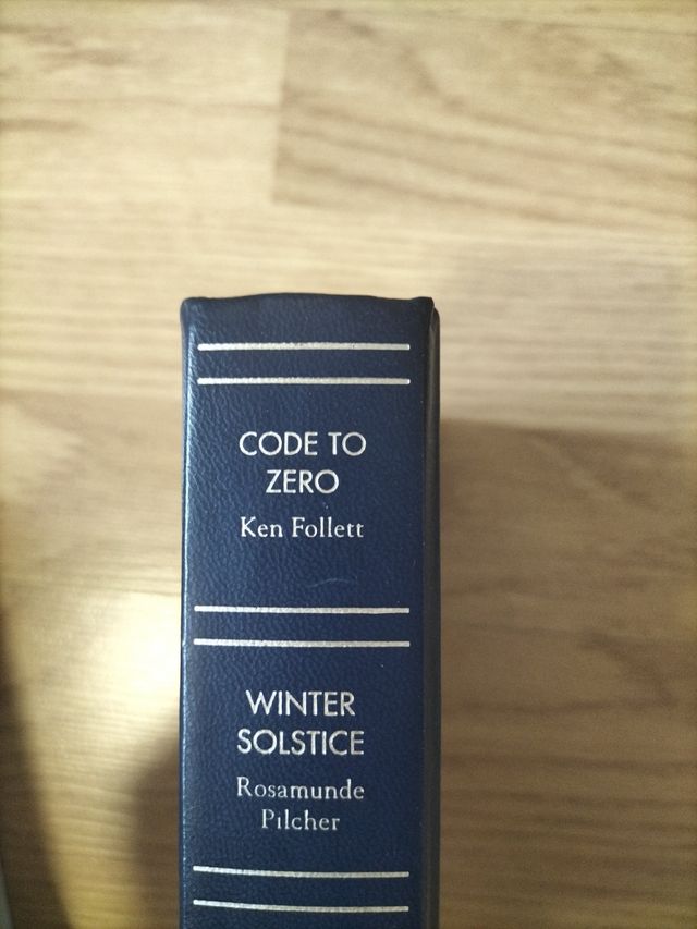 Code to zero.  Ken Follett