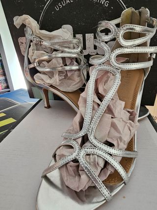 Sandalias tacón fiesta