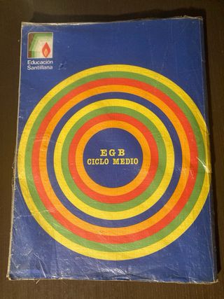 Libro de EGB de sociales 4. Santillana