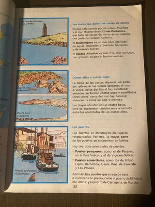 Libro de EGB de sociales 4. Santillana
