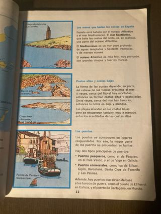 Libro de EGB de sociales 4. Santillana