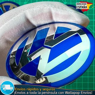 X4 Emblemas Volkswagen 60mm Pegatinas Tapacubos