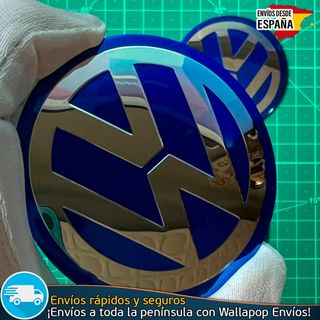 X4 Emblemas Volkswagen 60mm Pegatinas Tapacubos