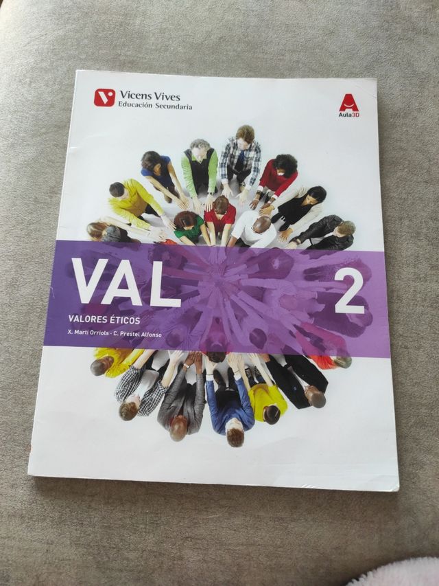 Libro valores éticos. Educación secundar