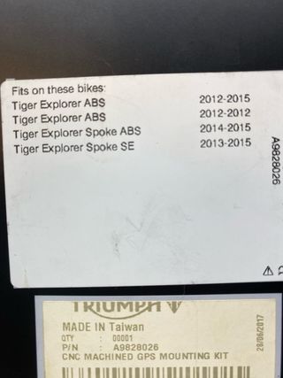TRIUMPH KIT GPS