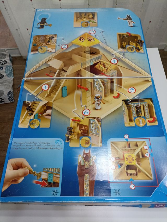 Playmobil Pirámide ref. 4240 completa. Perfecta