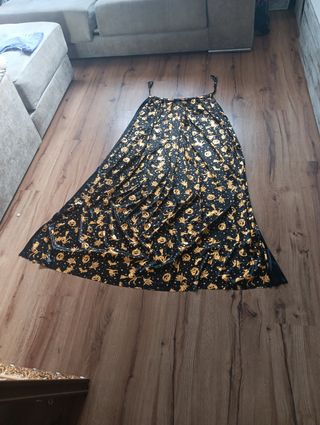 Capa nueva negro y dorado halloween