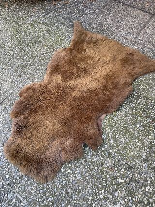 Tappeto in pelo di capra 