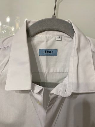 Camicia LIU JO 16 anni elegante bianca usata una v