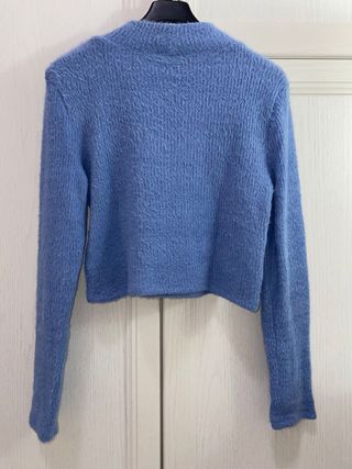 Maglione Zara tg. M maglietta celeste